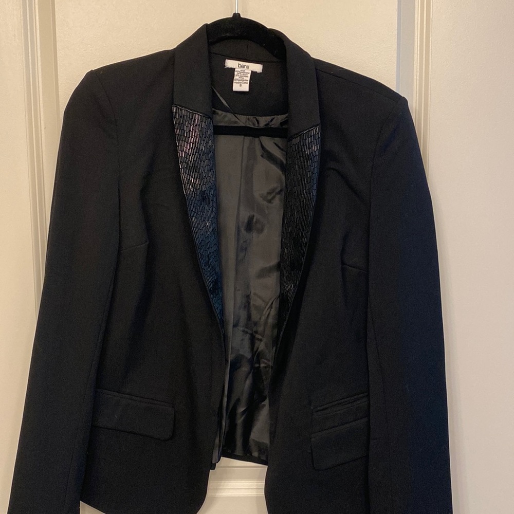 Bar III Black Blazer